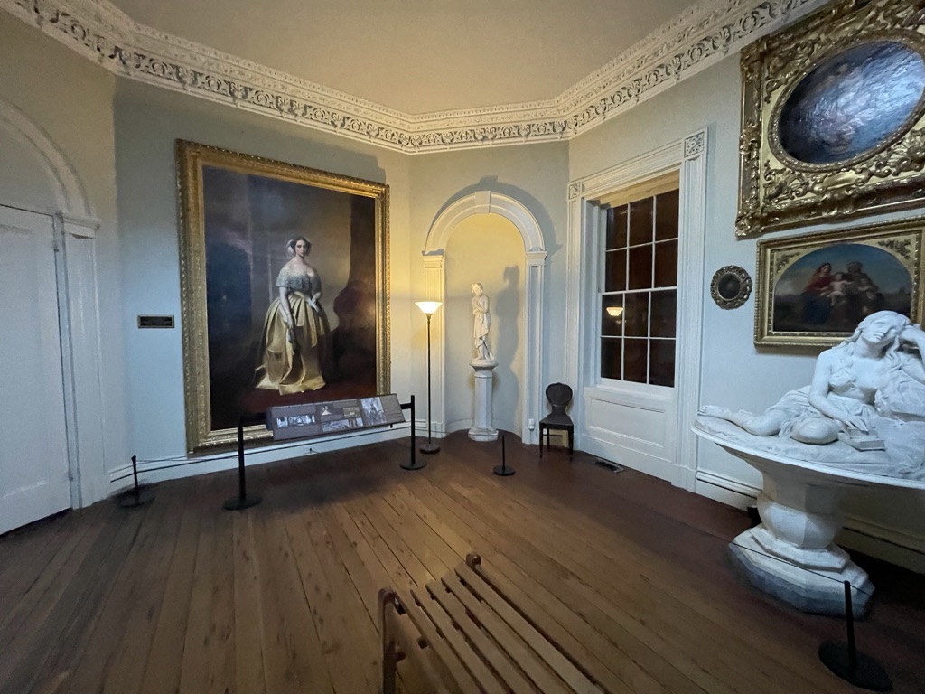 Art Gallery in the Aiken Rhett House Art Gallery in the Aiken Rhett House