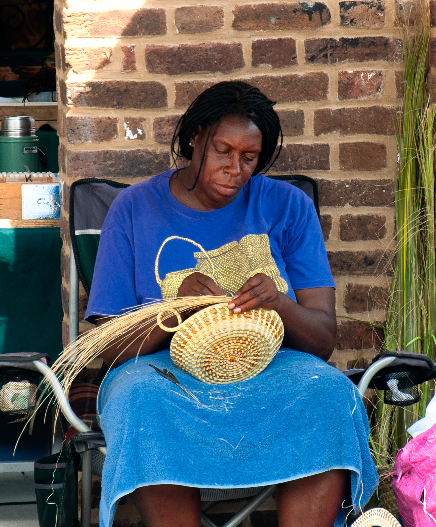 Sweetgrass Basket Maker Sweetgrass Basket Maker