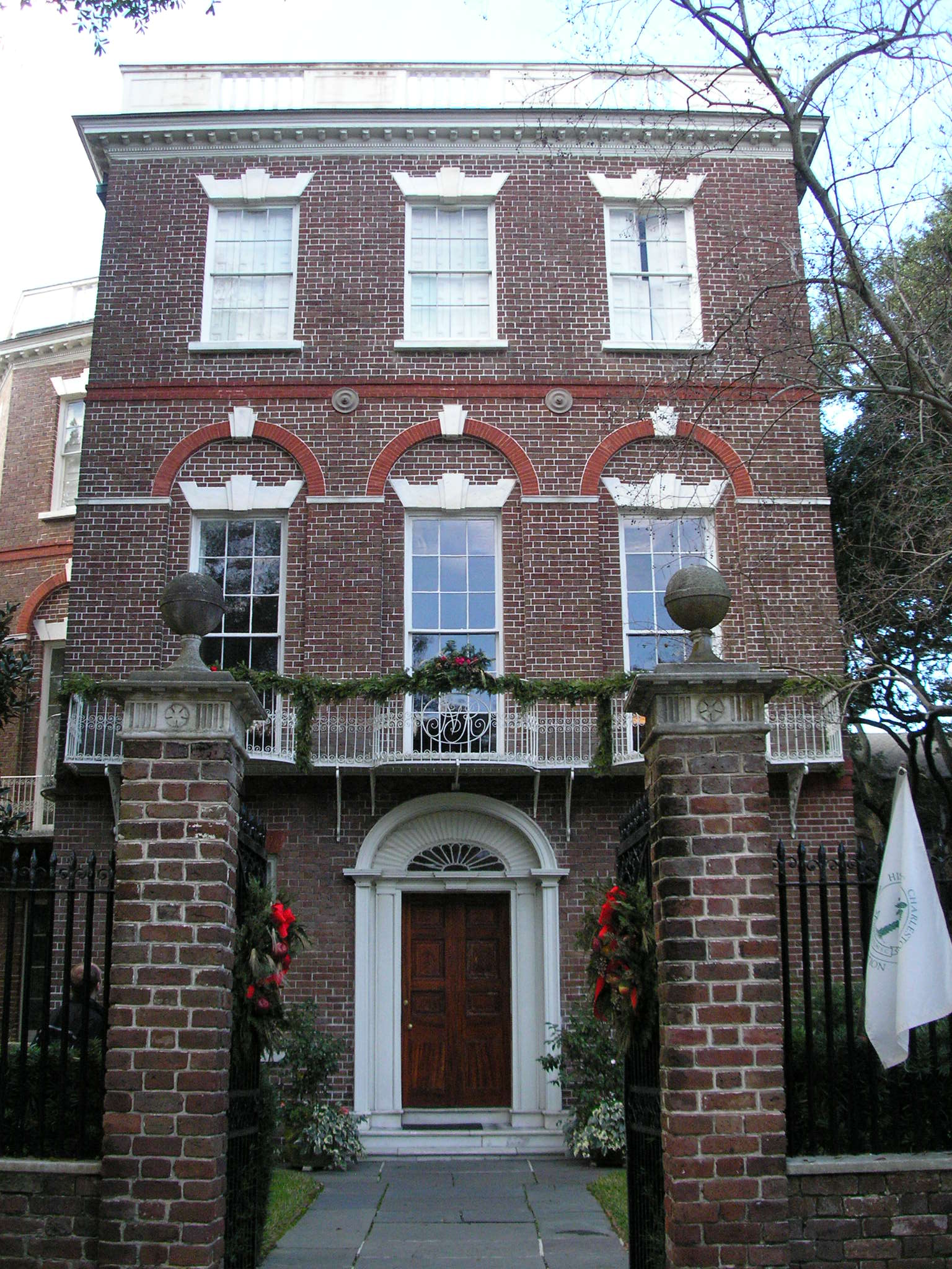 Nathaniel Russell House Front Facade Nathaniel Russell House Front Facade